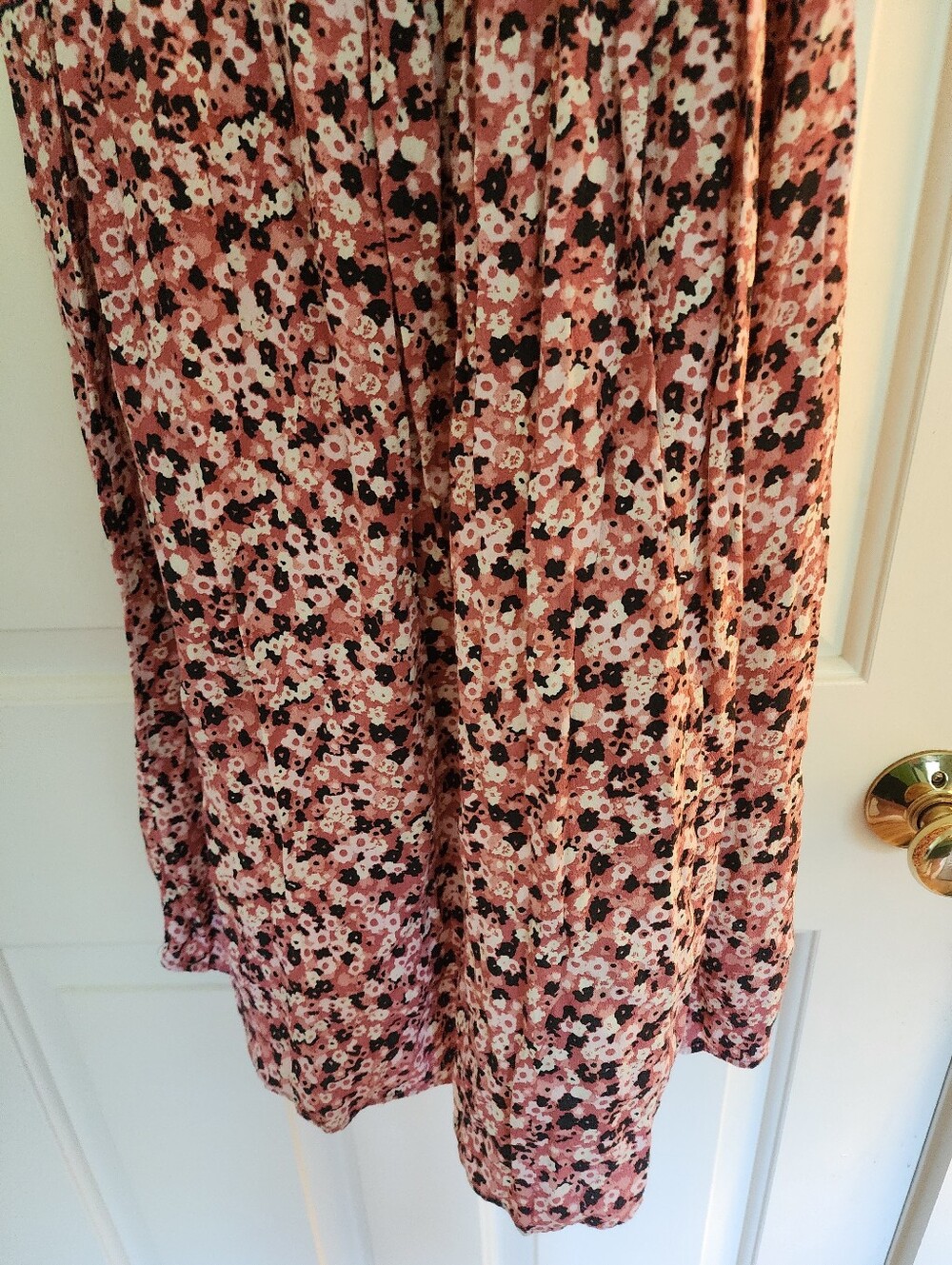 Seraphine Maternity Nursing Dress Pink Floral Size 4 Party Event Romantic - Picture 7 of 9